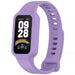 Bracelet silicone Xiaomi Smart Band 9 Active (violet clair)