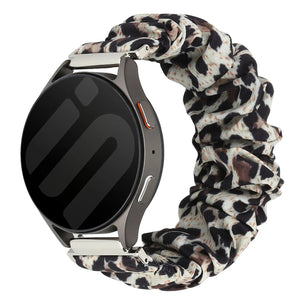20mm scrunchie band leopard
