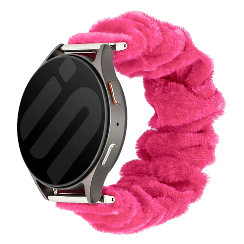 20mm scrunchie band pink