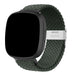Fitbit Sense Adjustable Braided Strap (Dark Green)