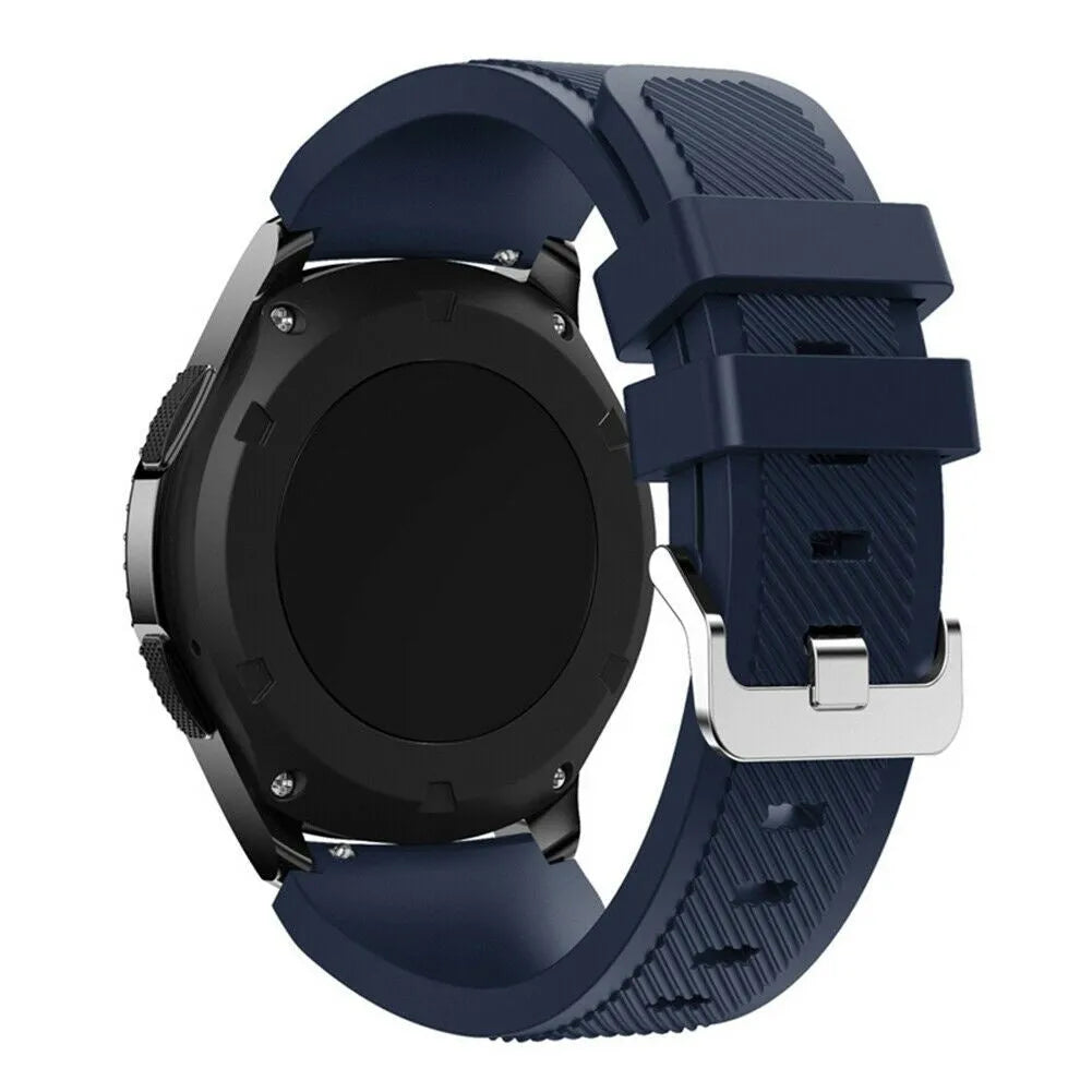 Bracelet silicone sergé Coros Pace 2 (bleu foncé)