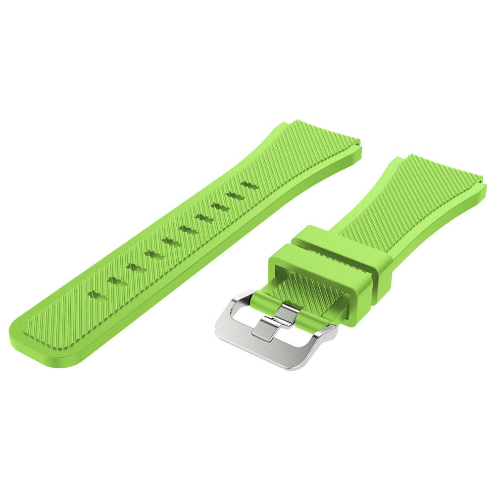 Bracelet silicone sergé Withings ScanWatch Nova (vert clair)