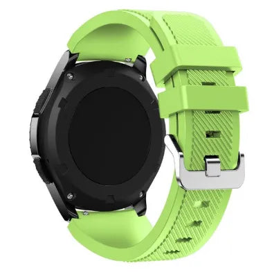 Bracelet silicone sergé Amazfit GTS 4 (vert clair)