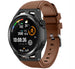 Bracelet silicone Huawei Watch GT 3 Pro 46mm (marron café)