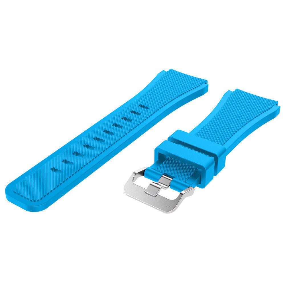 Bracelet silicone sergé Xiaomi Watch 2 (bleu clair)