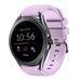 Bracelet silicone Fossil Gen 5e 44mm (lilas)