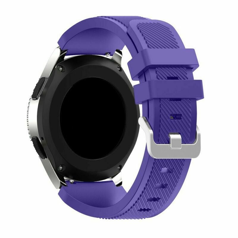 Bracelet silicone sergé Amazfit Active 2 (violet)