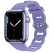 Apple Watch Silicone Chain Strap (Lilac)