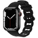 Apple Watch Silicone Chain Strap (Black)