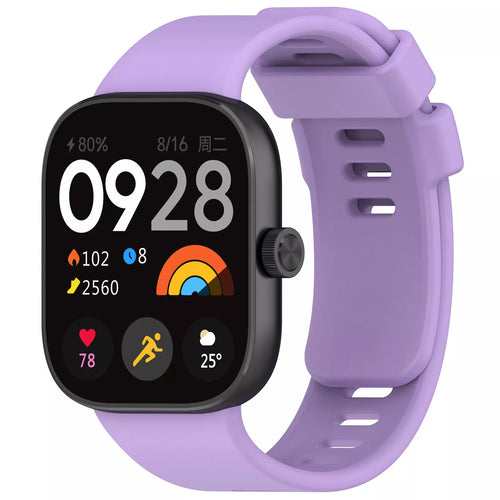 Bracelet silicone Xiaomi Smart Band 10 Pro (mauve)