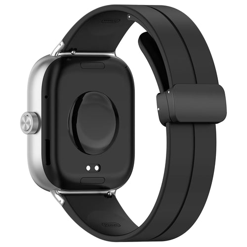 Bracelet silicone avec D-buckle Xiaomi Smart Band 8 Pro (noir)