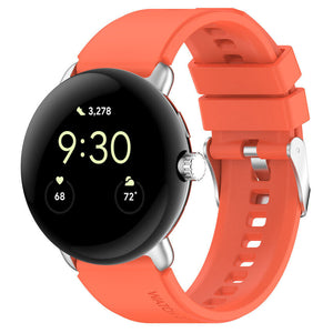 Bracelet silicone Google Pixel Watch 4 - 41mm (orange)