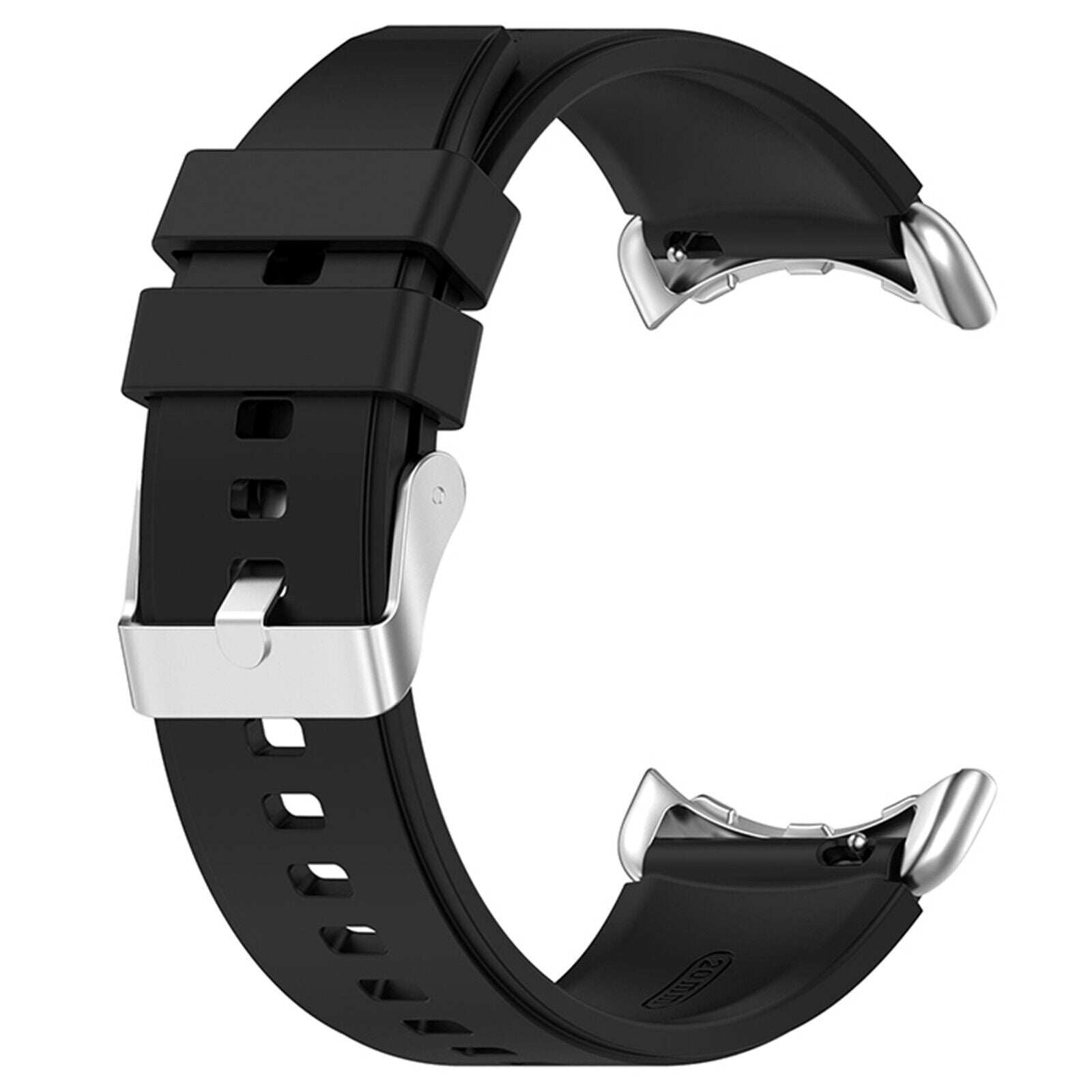 Bracelet silicone Google Pixel Watch 4 - 41mm (noir)