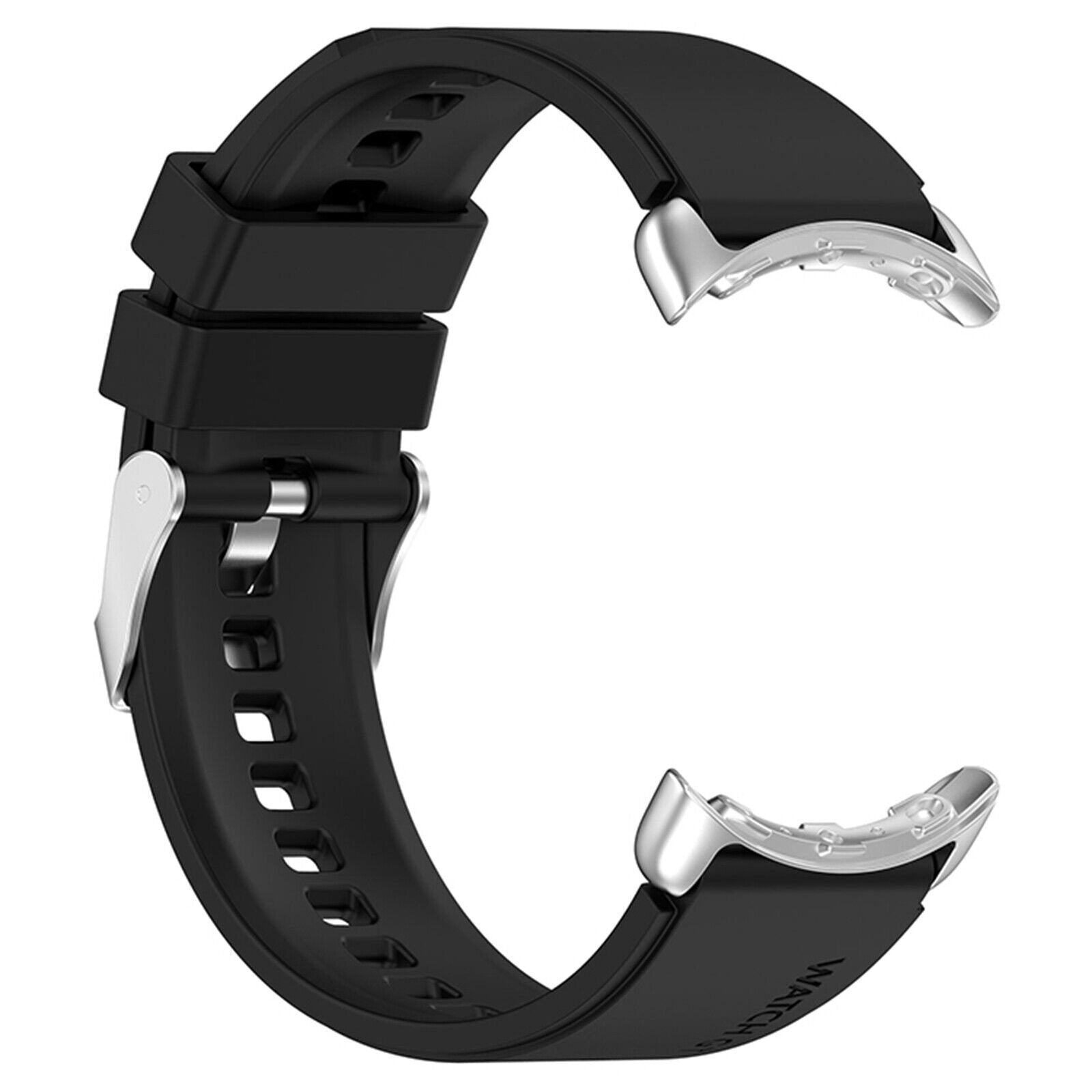 Bracelet silicone Google Pixel Watch 4 - 41mm (noir)