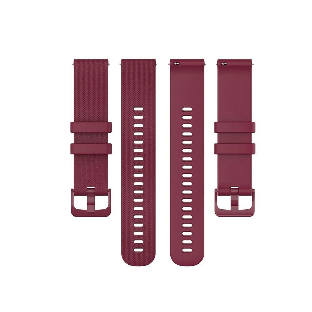 Coros Apex 2 Pro Premium Silicone Strap (Wine Red)
