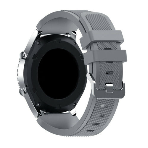 Amazfit Bip U (Pro) Twill Silicone Strap (Grey)