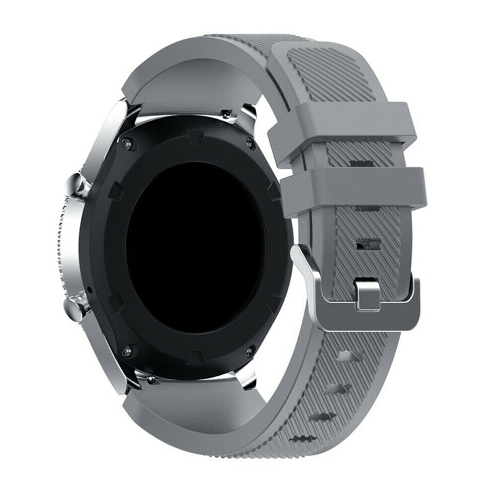 Bracelet silicone sergé Amazfit Active 2 (gris)
