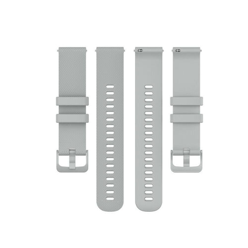 Bracelet silicone 'Premium' Amazfit Bip 5 (gris)