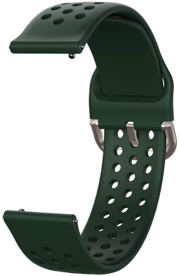 Withings ScanWatch Nova Silicone Air Strap (Dark Green)