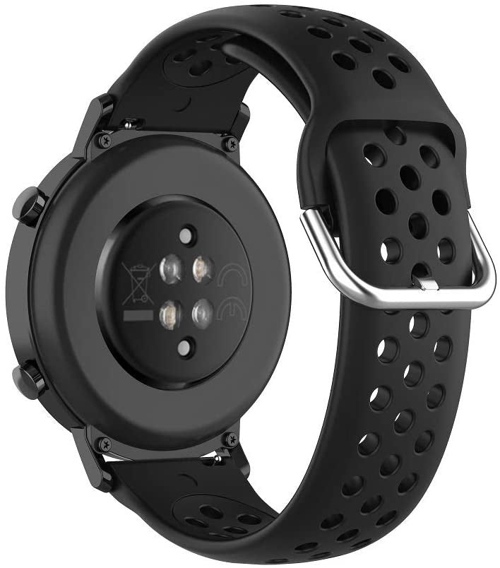 Bracelet silicone 'Air' Amazfit GTR Mini (noir)
