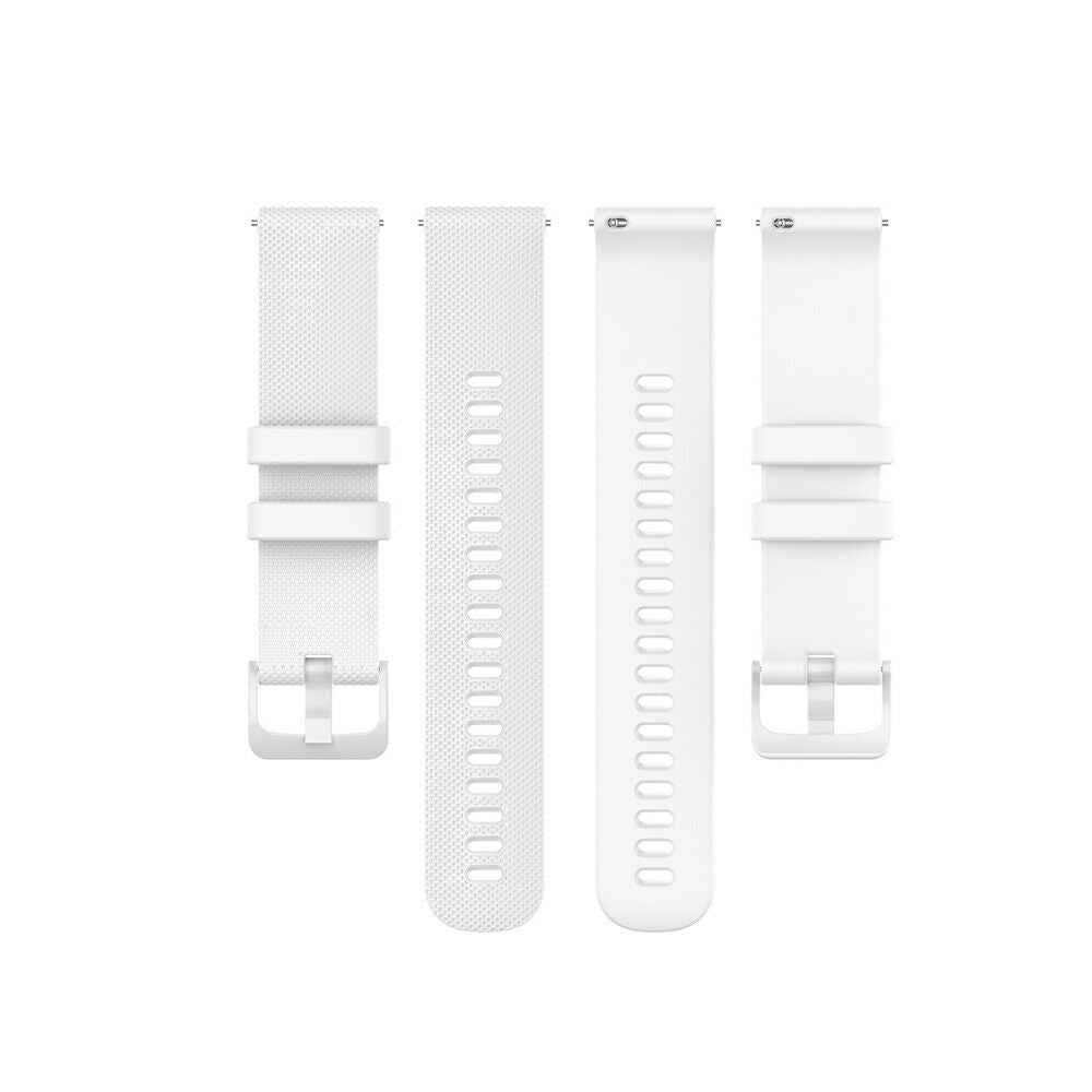 Bracelet silicone premium Amazfit Bip 6 (blanc)