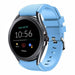 Bracelet silicone Fossil Gen 5e 44mm (bleu sable)