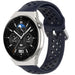 Bracelet avec trous Huawei Watch GT 3 Pro 46mm (bleu foncé)