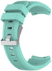 Bracelet montre 20mm silicone - universel (aqua)