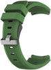 Bracelet montre 20mm silicone - universel (vert foncé)