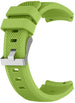Bracelet montre 22mm silicone - universel (vert clair)