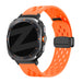 Bandz Bracelet Sport 'Air' avec D-buckle Samsung Galaxy Watch Ultra (orange)