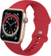 Bracelet Apple Watch silicone  (rouge)