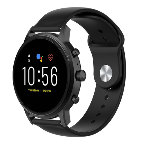Bracelet sport Fossil Gen 4 Explorist HR (noir)