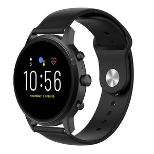 Fossil Gen 4 Explorist (HR) Sport Strap (Black)