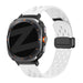 Bandz Bracelet Sport 'Air' avec D-buckle Samsung Galaxy Watch Ultra (blanc)
