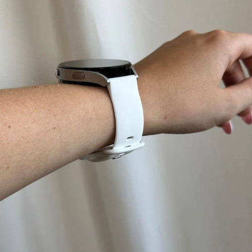 Bracelet silicone xoxo Wildhearts Huawei Watch GT 3 Pro 43mm (blanc)