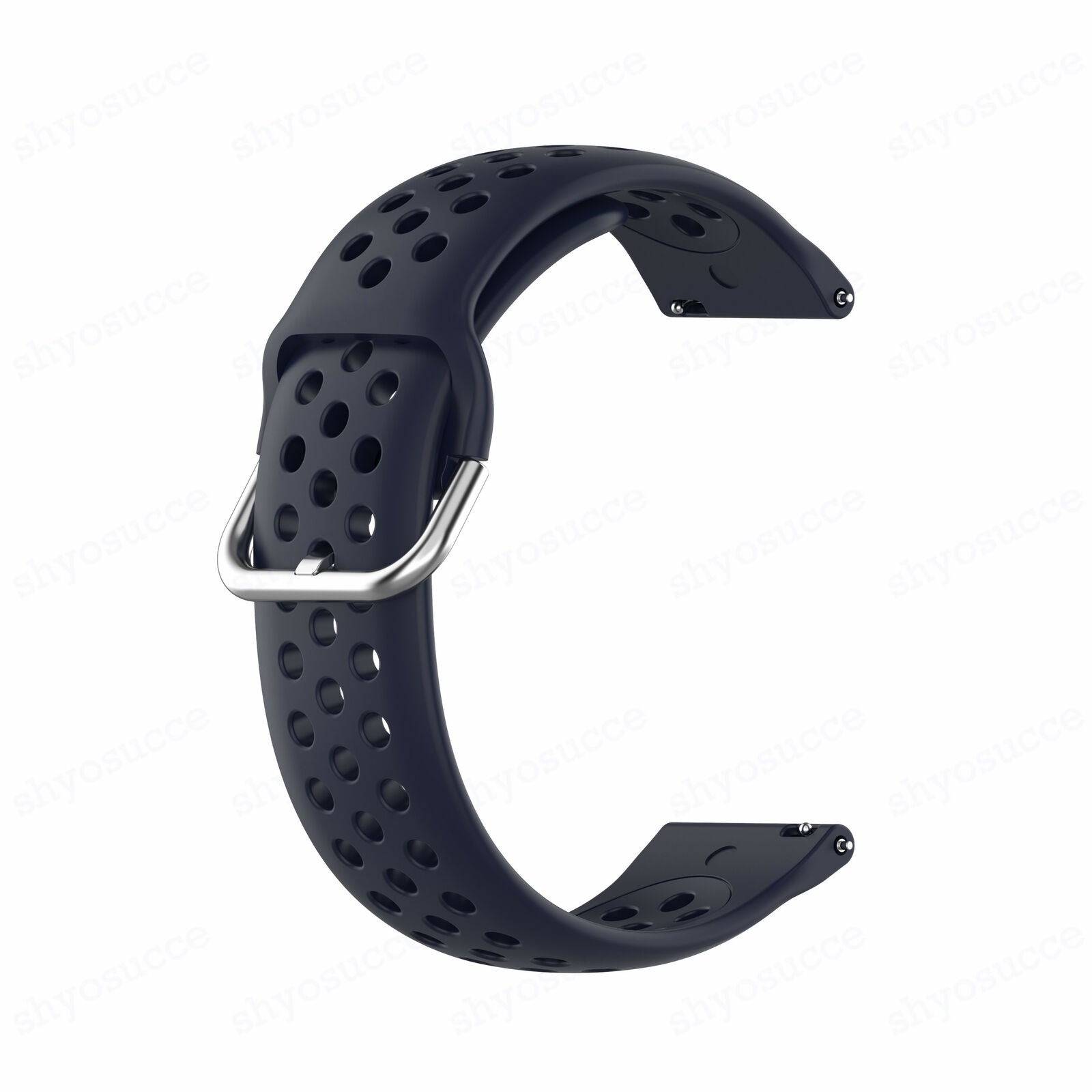 Bracelet silicone 'Air' Amazfit Active 2 (bleu foncé)