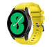 Samsung Galaxy Watch 4 40mm Silicone Strap with Buckle (Yellow)