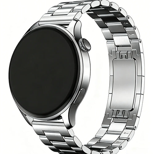 Bracelet acier 'One Push' Amazfit Active Max (argent)
