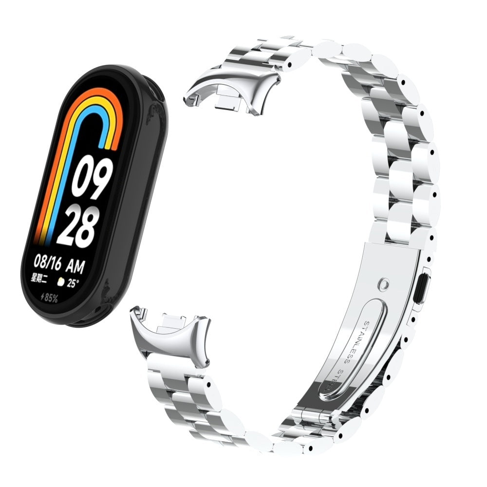 Bracelet acier Xiaomi Smart Band 10 (argent)