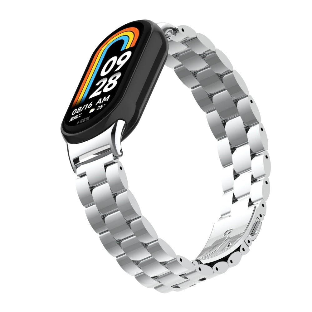 Bracelet acier Xiaomi Smart Band 10 (argent)