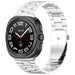 Bracelet acier Samsung Galaxy Watch Ultra (argent)
