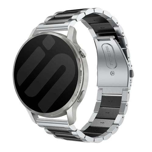 Garmin Forerunner 70 Steel Strap (Silver/Black)
