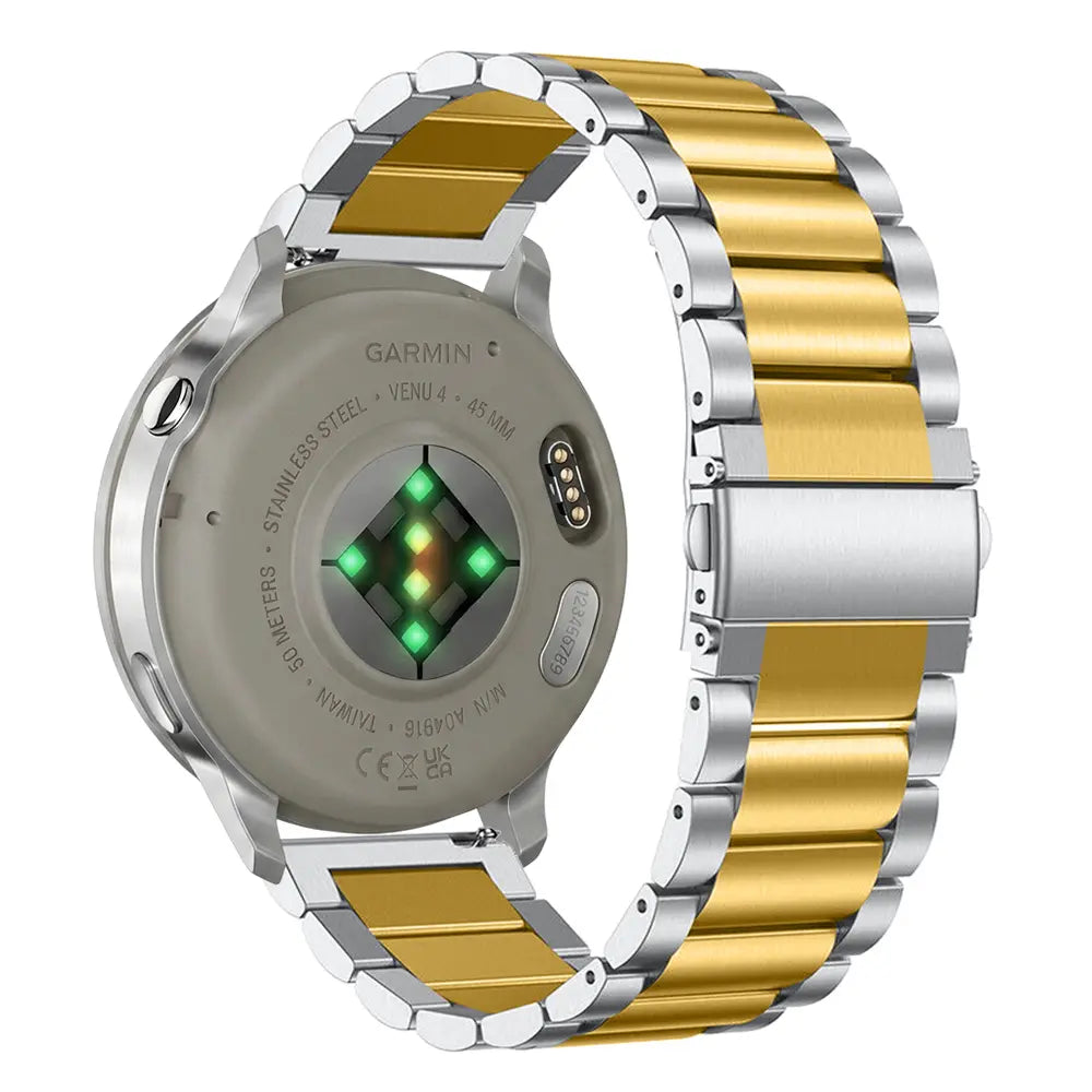 Bracelet acier Garmin Forerunner 170 (argent/or)