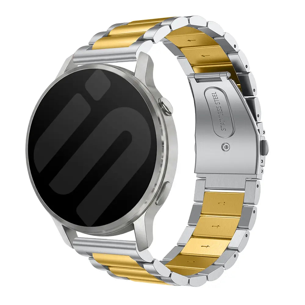 Bracelet acier Garmin Forerunner 170 (argent/or)