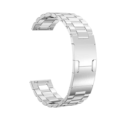 Bracelet acier 'One Push' Amazfit Active Max (argent)