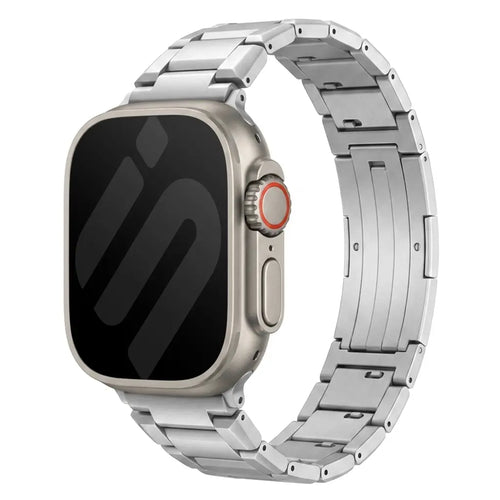 Apple Watch Ultra Refined Titanium Strap (Silver)