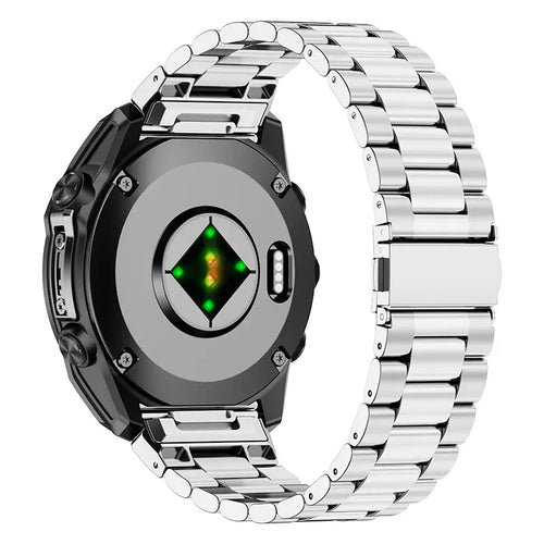 Garmin Fenix 5x/6x Premium Steel Strap (Silver)
