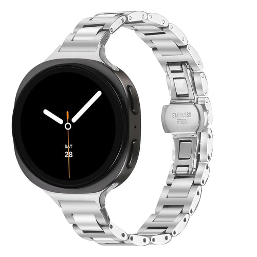 Bracelet acier fin Samsung Galaxy Watch 8 - 40mm (argent)