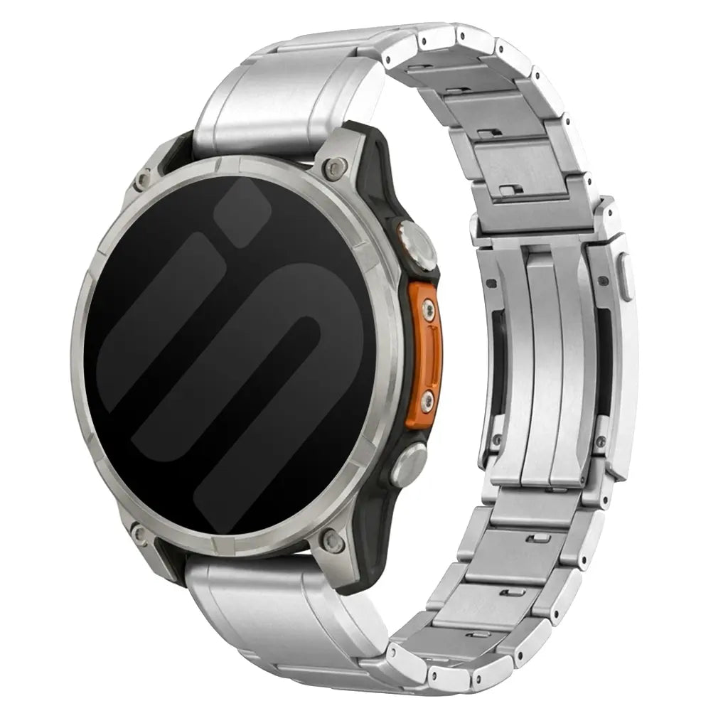 Garmin Descent MK2 Adjustable Titanium Strap (Silver)